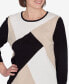 Classic Color Block Beaded Top