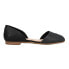 Фото #1 товара TOMS Jutti Dorsay Slip On Womens Black Flats Casual 10016821T