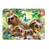 Фото #1 товара EDUCA BORRAS 500 Pieces Family Of Sloth Selfies Puzzle