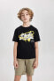 Erkek Çocuk T-shirt C3300a8/bk81 Black