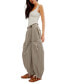 ფოტო #3 პროდუქტის Women's Outta Sight Striped Cotton Parachute Pants