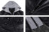KEFITEVD Men's Faux Leather Biker Jacket, Biker Jacket with Removable Hood, Transition Jacket, Vintage Bomber Jacket, Stylish Men's Jacket, Autumn / Winter Leisure Jacket