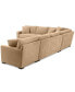 Фото #13 товара Radley 5-Pc Fabric Sectional with Apartment Sofa, Created for Macy's