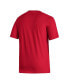 Фото #4 товара Men's Red Louisville Cardinals Head of Class Fresh T-shirt