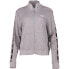 Puma Power Tape Full Zip Track Jacket Womens Grey Casual Athletic Outerwear 6722