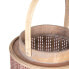Lantern 26 x 26 x 34,5 cm Candleholder Brown Natural Fibre