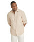 ფოტო #1 პროდუქტის Men's Stripe Relaxed Fit Linen Shirt