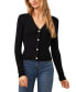 Фото #1 товара Women's Imitation Pearl Button Cardigan