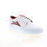 Фото #3 товара Lakai Griffin MS1240227A00 Mens White Leather Skate Inspired Sneakers Shoes