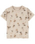 Фото #11 товара Baby 2-Piece Palm Tree Tee & Shortall Set 18M