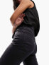 Фото #3 товара ASOS DESIGN power stretch 'enhancer' flared jeans in black
