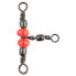 Фото #1 товара MIKADO Barrel Triple Swivels Beads