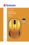 Фото #1 товара Verbatim Go Nano - Ambidextrous - RF Wireless - 1600 DPI - Orange