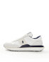 Polo Ralph Lauren Train '89 trainer with logo in white and navy