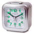 Фото #1 товара Аналоговые часы-будильник Timemark Серебристый (7.5 x 8 x 4.5 cm)