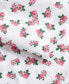 Teeny Tiny Roses Cotton Percale 4 Piece Sheet Set, Full