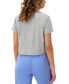 ფოტო #2 პროდუქტის Women's Tailgate Cropped Loose-Fit T-Shirt