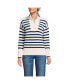 Ivory/navy stripe