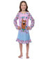 Girls I Woke Up Like This Flower Sleep Pajama Nightgown