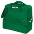 Фото #1 товара Мужская спортивная сумка зеленая текстильная большая дорожная с ручками через плечо Bag Joma III 400006.450 green
