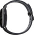 Фото #2 товара Uniq Pasek UNIQ Straden Apple Watch 4/5/6/7/SE 44/45mm Leather Hybrid Strap czarny/black