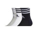 Фото #2 товара Спортивные носки Adidas 3S C SPW CRW 3P IC1323 Серый
