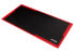 Nitro Concepts DM12 - Black - Red - Monochromatic - Fabric - Rubber - Gaming mouse pad