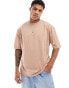 Фото #1 товара ASOS DESIGN essential oversized t-shirt in light brown