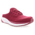 Propet Tour Slip On Mule Womens Burgundy Sneakers Casual Shoes WAO001MWIN