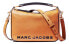 Фото #1 товара MARC JACOBS马克雅可布 The Soft Box系列 23 字母Logo拉链开合纯色皮革手提单肩斜挎包 女款 橙色 / Сумка MARC JACOBS The Soft Box 23 Logo M0017037-703