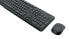 Logitech MK235 Wireless Keyboard and Mouse Combo - Full-size (100%) - Wireless - USB - QWERTZ - Grey - Mouse included