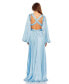 ფოტო #2 პროდუქტის Women's Ieena Long Sleeve Cut Out Gown