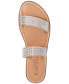 Фото #4 товара Ginnie Double-Band Slide Flat Sandals, Created for Macy's
