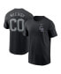 Men's Black Colorado Rockies Mile High Local Team T-shirt