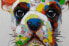 Фото #8 товара Acrylbild handgemalt Der bunte Hund