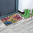 Фото #4 товара Kokos Fußmatte mit Blumen-Motiv