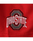 Фото #2 товара Men's Scarlet Ohio State Buckeyes Big and Tall Textured Inserts Mesh Shorts