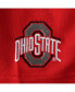 Men's Scarlet Ohio State Buckeyes Big and Tall Textured Inserts Mesh Shorts