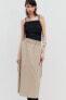 Skirt with maxi elasticated waistband