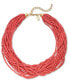 ფოტო #1 პროდუქტის Color Seed Bead Torsade Statement Necklace, 18" + 2" extender, Created for Macy's