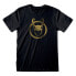 ფოტო #1 პროდუქტის HEROES Official Marvel Loki Icon Gold Ink short sleeve T-shirt