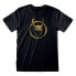 HEROES Official Marvel Loki Icon Gold Ink short sleeve T-shirt