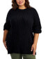 Фото #1 товара Trendy Plus Size Tunic Sweater