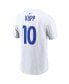 Men's Cooper Kupp White Los Angeles RamsSuper Bowl LVI Bound Name and Number T-shirt