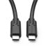Фото #2 товара MicroConnect USB3.1CC2 - 2 m - USB C - USB C - USB 3.2 Gen 2 (3.1 Gen 2) - 10000 Mbit/s - Black