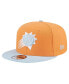 ფოტო #1 პროდუქტის Men's Orange/Light Blue Phoenix Suns 2-Tone Color Pack 9fifty Snapback Hat