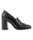 ფოტო #2 პროდუქტის Women's Hamish Block Heel Square Toe Dress Loafers