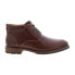 Фото #2 товара Florsheim Cabin Chukka 11780-205-D Mens Brown Leather Lace Up Chukkas Boots