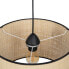 Фото #4 товара Потолочный светильник BB Home Чёрный Натуральный Рафия Железо Пластик 35 x 35 x 24 cm