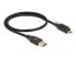 Фото #1 товара Delock 84025 - 0.5 m - USB 3.2 Gen 2 type-A - USB C - USB 3.2 Gen 2 (3.1 Gen 2) - 10000 Mbit/s - Black